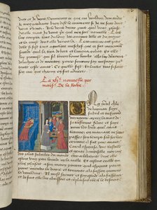 Page de Cent Nouvelles Nouvelles, c.1461-62