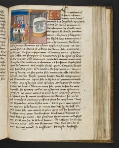 Page de Cent Nouvelles Nouvelles, c.1461-62