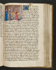 Page de Cent Nouvelles Nouvelles, c.1461-62
