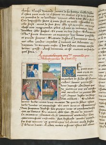 Page de Cent Nouvelles Nouvelles, c.1461-62