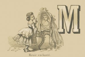 Miroir enchanté - French School