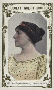 Madame Segond-Weber, Comédie Française
