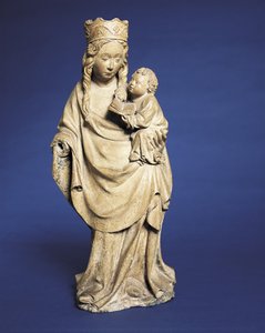 Madone et enfant, premier quart du XVe siècle