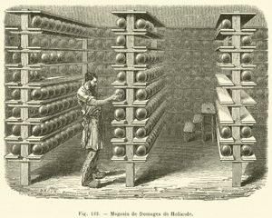 Magasin de fromages de Hollande - French School