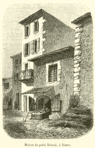 Maison du poète Reboul, à Nîmes - French School
