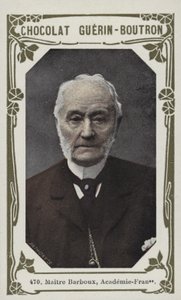 Maître Barboux, Académie Française