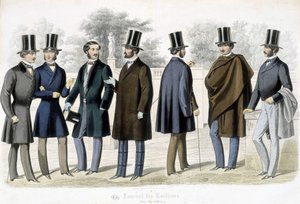 Modèles masculins, « Journal des tailleurs » - French School