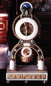 Pendule de cheminée, fin du XVIIIe siècle - French School