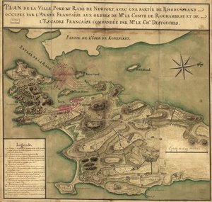 Carte de Newport, Rhode Island