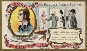 Marie François Xavier Bichat, physiologiste et anatomiste français