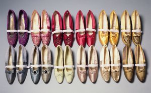 Chaussures de Mary Chamberlain, années 1890 - French School