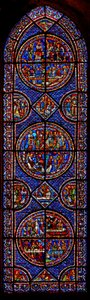 Fenêtre de Marie-Madeleine : scènes de sa vie