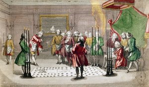 Cérémonie maçonnique en France - French School
