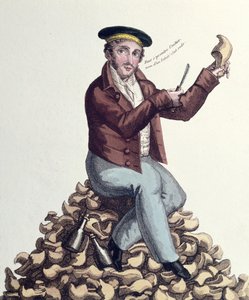 Mathurin Bruneau (1784-1825) prétendant au trône de France en tant que roi Louis XVII, vers 1818