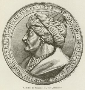 Medaille de Mahomet II, par Constanzo