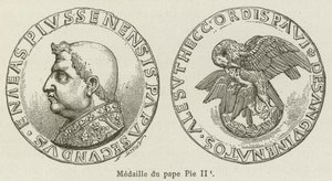 Médaille du pape Pie II - French School