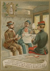 Menthe de Ricqlès, carte de visite