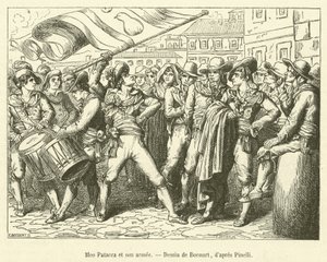 Meo Patacca et son armée - French School