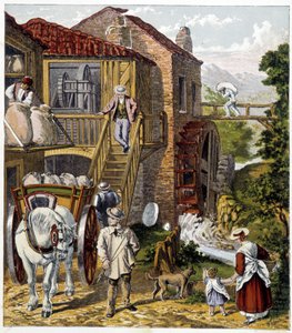 Meunier - dans «Magazine des petits enfants: les Métiers», éd. Hachette, n.d., v.1900