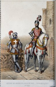 Uniforme militaire : capitaine des archers de la ville de Paris et chevalier de la guet en 15ème siècle