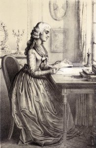 Mme Roland (1754 - 1793) - dans « Galerie historique de la Révolution française » par Albert Maurin