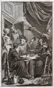 Fête des moines (gravure)