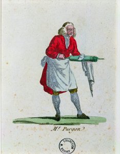 Monsieur Purgon, du Malade Imaginaire par Molière (1622-73)
