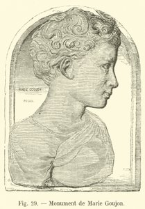 Monument de Marie Goujon - French School