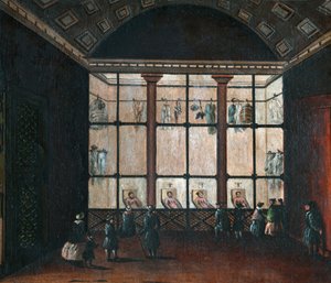 Morgue à Paris. (Peinture) - French School