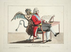 Mr. Tout-a-tous ou le Modèle de Reconnaissance, au Congrès de Vienne