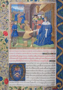 Illustration du Livre XX (De Fadus le procurateur à Florus), Chapitre 1 des Antiquités des Juifs (Antiquitates Judaicae) par Flavius Josèphe - French School