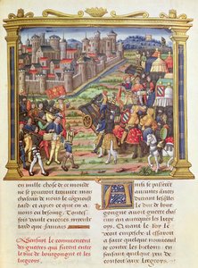 Guerre entre Charles le Téméraire, duc de Bourgogne et Liège en 1467-68, des Mémoires de Philippe de Commynes (1445-1509)