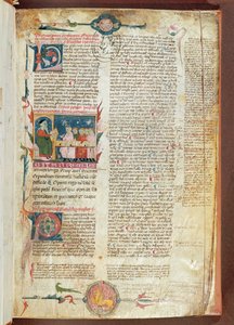 Ms. 2046 fol. 1 Scène d