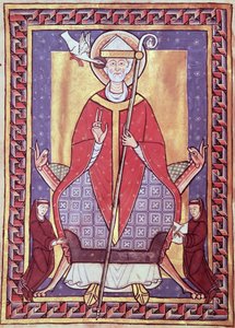 Saint Grégoire, extrait de ses œuvres - French School