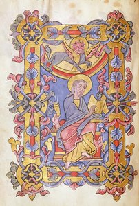 Ms 479 fol.53 St. Marc, des Évangiles de l