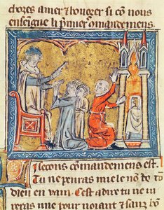 Ms 571 fol.1 La Somme le Roi - French School