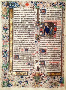 Ms 626 fol.174v Saint Jean-Baptiste, du Missel de Jean de Lannoy