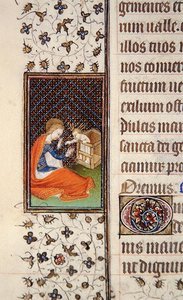 Vierge et Enfant, détail d