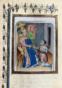 Ms 814 Charles V (1338-80) rend l