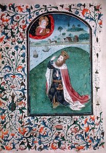 Ms Gen 288 f.131v Vision, c.1460 - French School