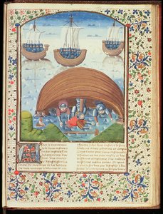 Le Sort de Séleucos, de La Chute des Princes, par Giovanni Boccaccio - French School