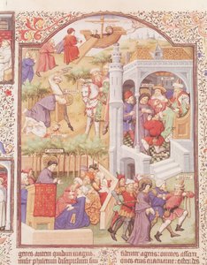 Scènes de la vie de Saint Jacques le Majeur, du Bréviaire du Duc de Bedford, c.1424-35