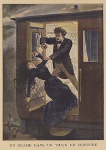 Meurtre dans un train de la Ceinture à Paris - French School