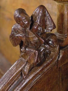 Musicien jouant de la double flûte, (détail)