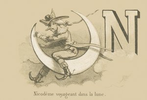 N : Nicodème voyageant dans la lune
