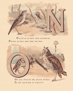 Nightingale, nuptial, hibou, orthographe - French School
