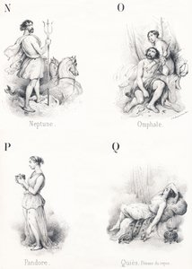 N O P Q : Neptune, Omphal, Pandora, Quies