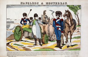 Napoléon à Montereau 28 février