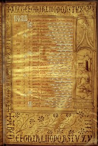 Page de calendrier de novembre : représentation d