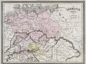 La Germanie ancienne - Planche extraite de l